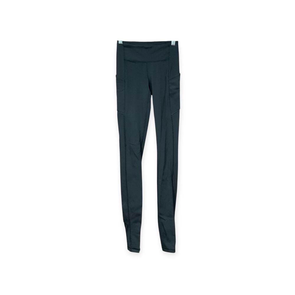 Lululemon Leggings Women Black 2 FLAW